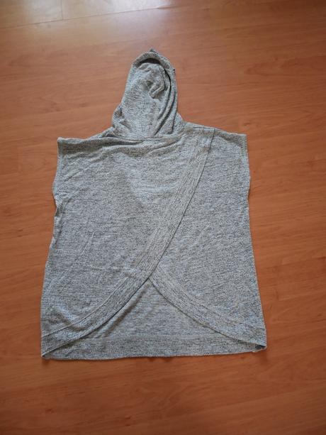 Pleteninové tričko s kapucou, h&m,158