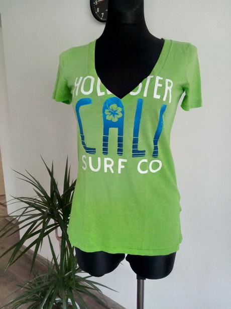 Dlhšie tričko s/m, hollister,m