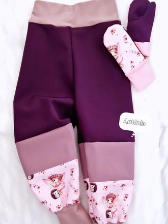 Softshellove nohavice a rukavice, 68 - 170