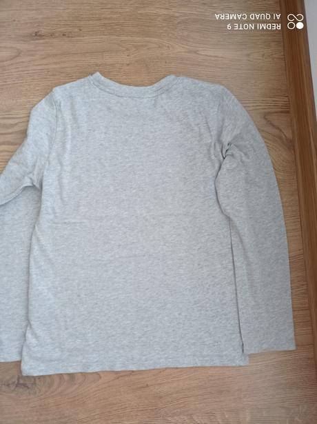 Tričko sivé s autičkami, h&m,140