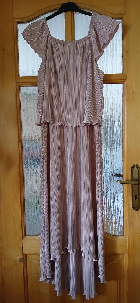 Lindex ružové trblietavé šaty, lindex,170