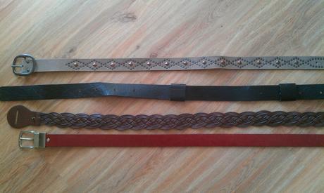 Opasok -červenohnedý,