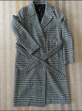 Károvaný kabát, vero moda,xs