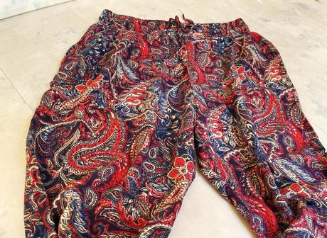 Haremky s paisley vzoromm/l, orsay,l