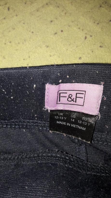 Tmavomodré nohavice, f&f,s