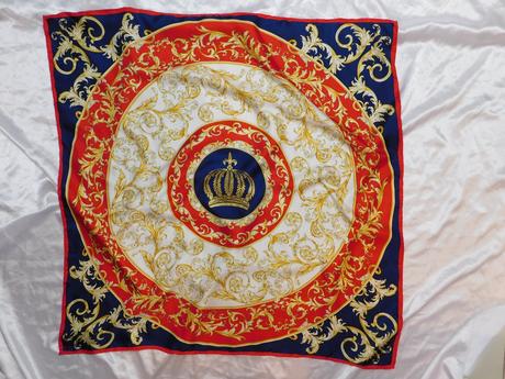 Pompoos kvalitná luxusna hodvabna elegantná šatka, xl