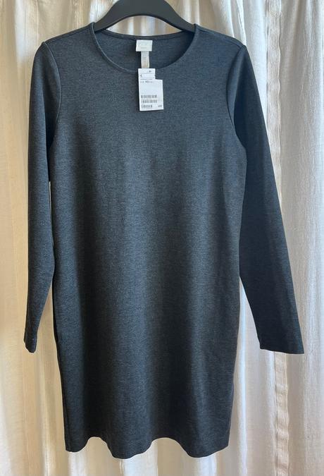 H&m teplákové šaty s vreckami vel.xs-s, h&m,s / xs