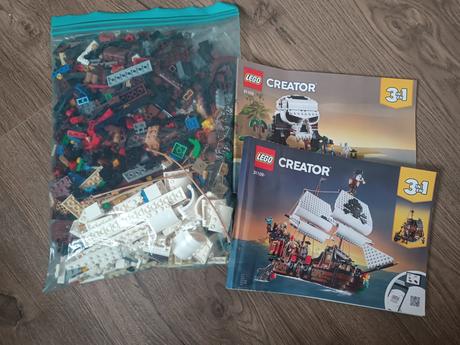 Lego creator 31109 pirátska loď, 