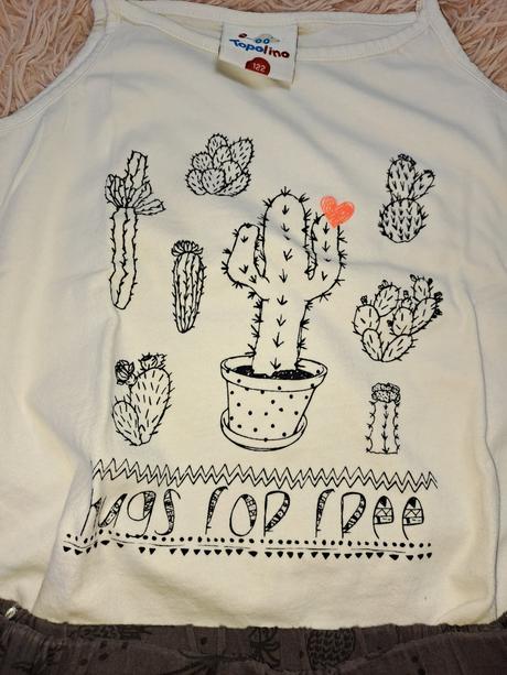 Sukňa + tricko, palomino,122