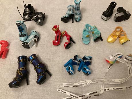 Rainbow high doplnky a oblecenie, 