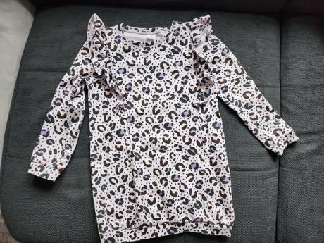 Hrubšia tunika/ predĺžená mikina, lindex,128