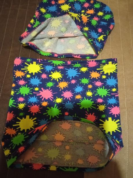 Prechodná elastická súprava čiapka a nákrčník, 122