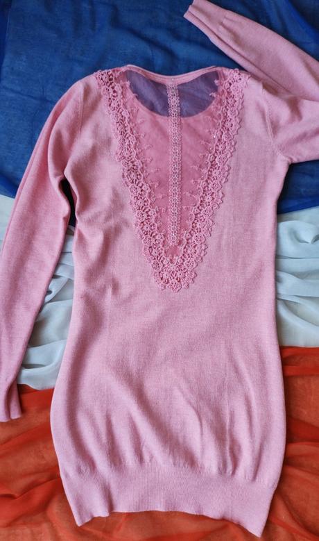 Svetríkové šaty, s