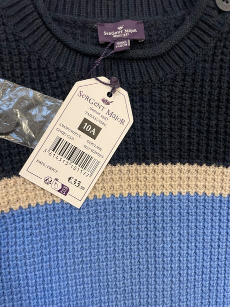 Sm svetrík, sergent major,140