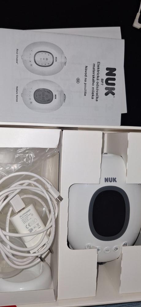 Elektrická odsavacka mlieka nuk, 