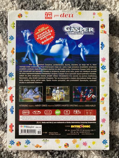 Dvd rozprávky 3ks, 