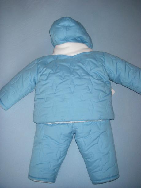 Nenosená bundička s nohavicami - oba vyteplené, 68