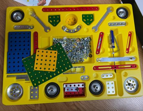 Stavebnica merkur -  veľká súprava veľ. 3, 