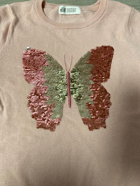 Pekný svetrík, h&m,122