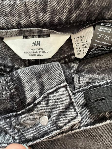 Riflove kratasy velmi pohodlne h&m, h&m,134