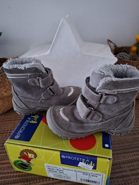 Zimné topánky protetika veľkosť 22, protetika,22