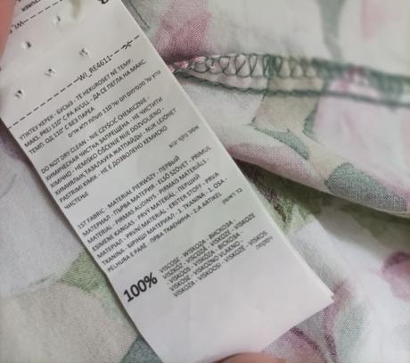 Krásne šaty s kvetmi, reserved,xl
