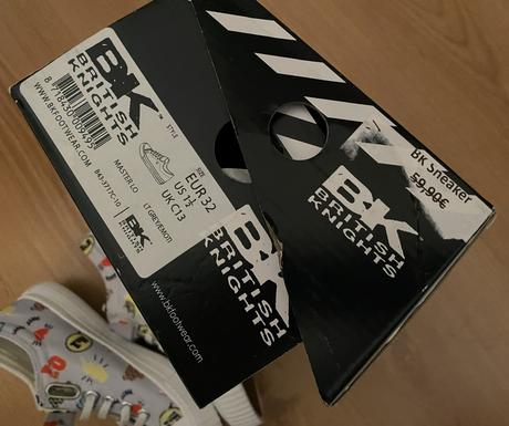 Detské tenisky s potlačou bk british knights v. 32, 32