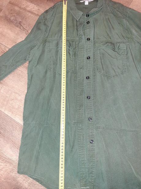 Predĺžená army košeľa tomtailor xs, tom tailor,xs