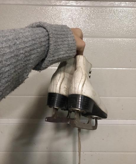 Biele ľadové korčule, botas,30