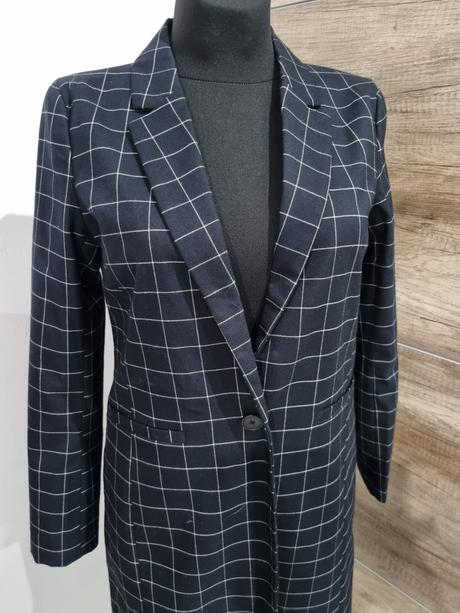 Elegantné dlhé sako, sinsay,s