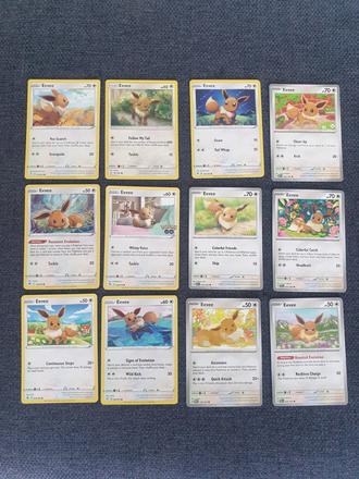 Pokemon karticky evee, 