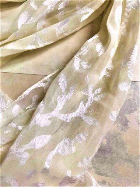 Jemná šatka na krk, xxl