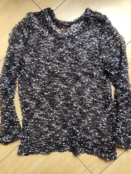 Priesvitny pulover, h&m,m