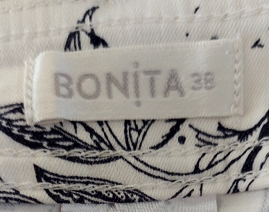 Čiernobiela sukňa bonita, 38