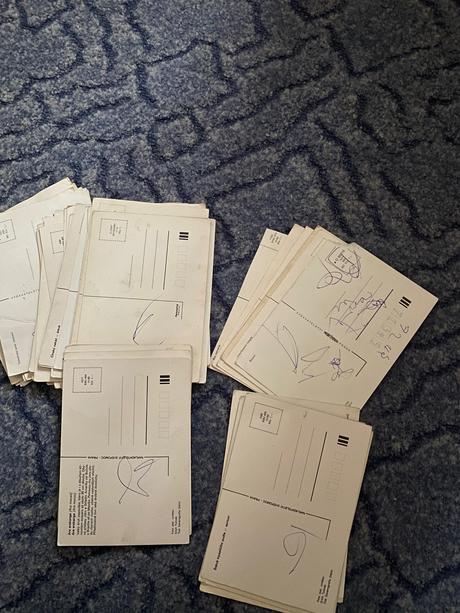 Zbierka pohľadníc 50 kusov 30 rokov starých,