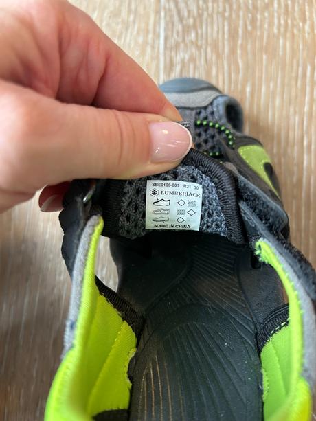 Sandále zn. lumberjack, 30