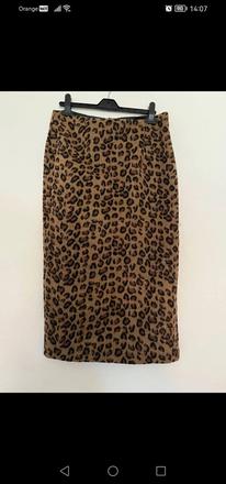 Leopardia sukňa-asos, 40