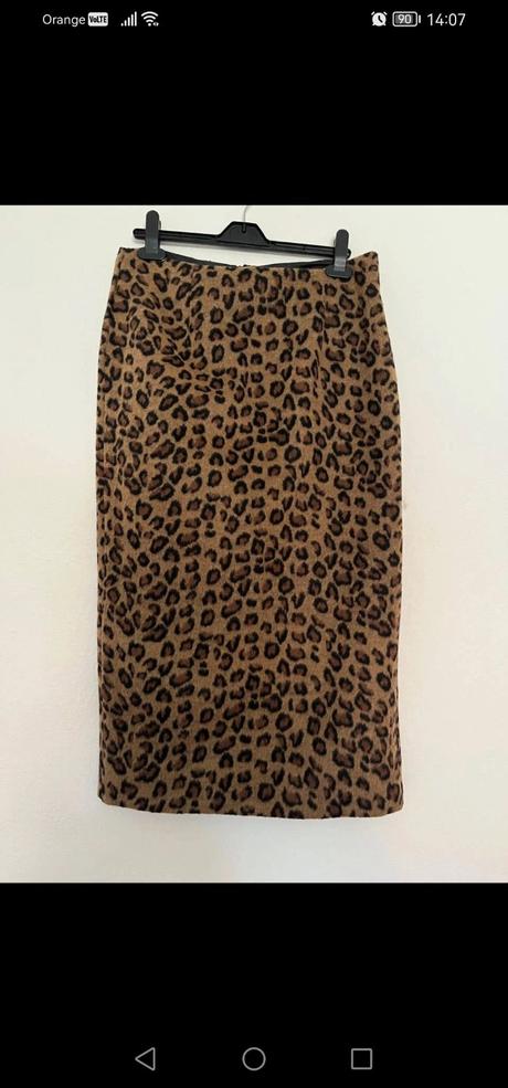 Leopardia sukňa-asos, 40