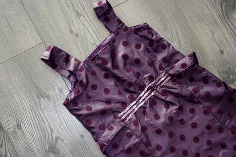 Claire.sk fiaľové šaty, elegantné, v. 128-134, 128