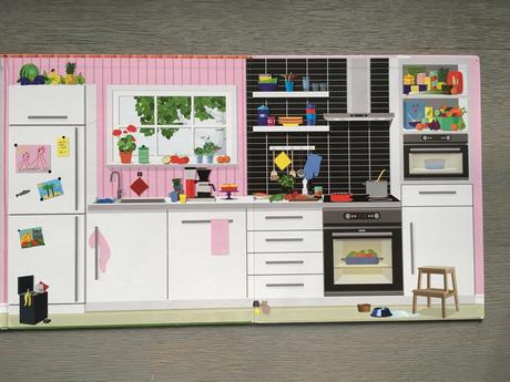 Nábytok pre bábiky + kartónový dom,