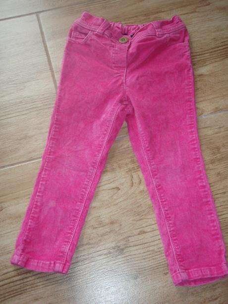 Menčestrové nohavice elastické, george,98