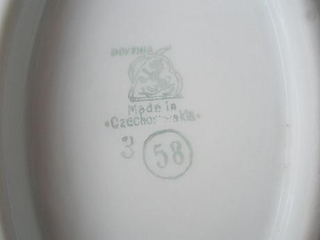 Omáčnik - bohemia, karlovarský porcelán, 
