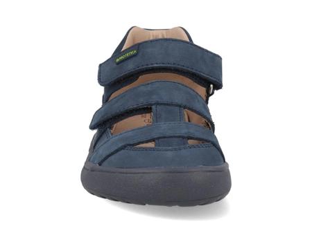 Protetika - kožené sandály dizy navy, protetika,21 - 29