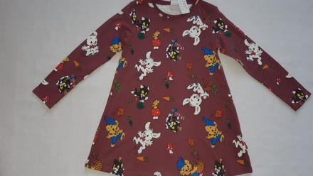 Lindex tunika bamse v.116, lindex,116