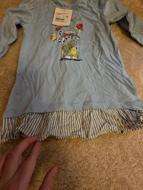 Belasé tričko 110, topolino,110