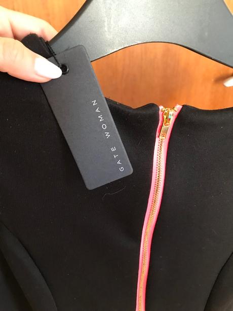 Elegantné čierne šaty 34, gate,34