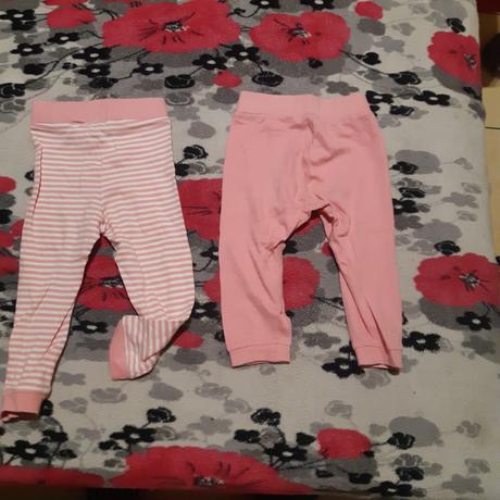 Dievčenské nohavice 2 kusy, lupilu,74