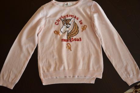 Bavlnený svetrík 6-8 r 116/128, h&m,128