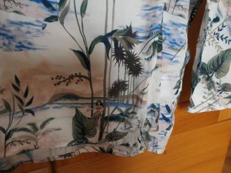 Oui nautical palm original dovolenkova top/bluzka, s