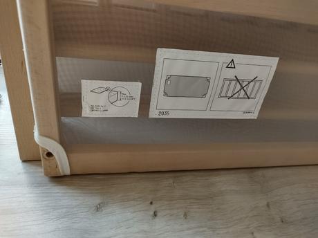 Ikea singlar postieľka 120x60 cm, šírka (cm): 60,dĺžka (cm): 120